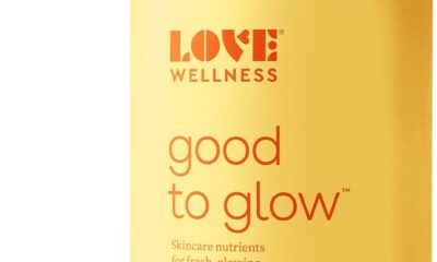 Love Wellness Good to Glow Collagen Supplement | Skin Care with Biotin, Vitamin C, E, & Zinc | Promotes Smooth, Glowing & Clear Skin | Enhances Smoothness, Reduces Wrinkles & Fine Lines | 60 Capsules