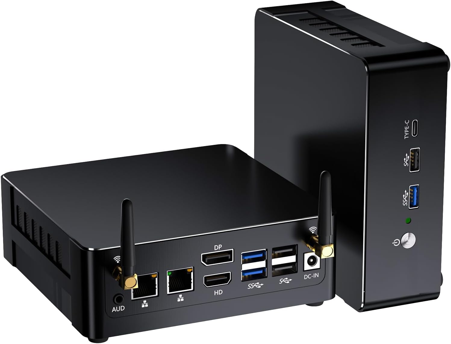 msecore Mini PC i9, 64GB RAM 1TB PCIE 4.0 SSD with Core i9-12900H Desktop Computer, HDMI/DisplayPort/USB-C Triple Display, 8K, 2.5G LAN, Dual NIC, WiFi 6e, VESA, Windows 11 Pro