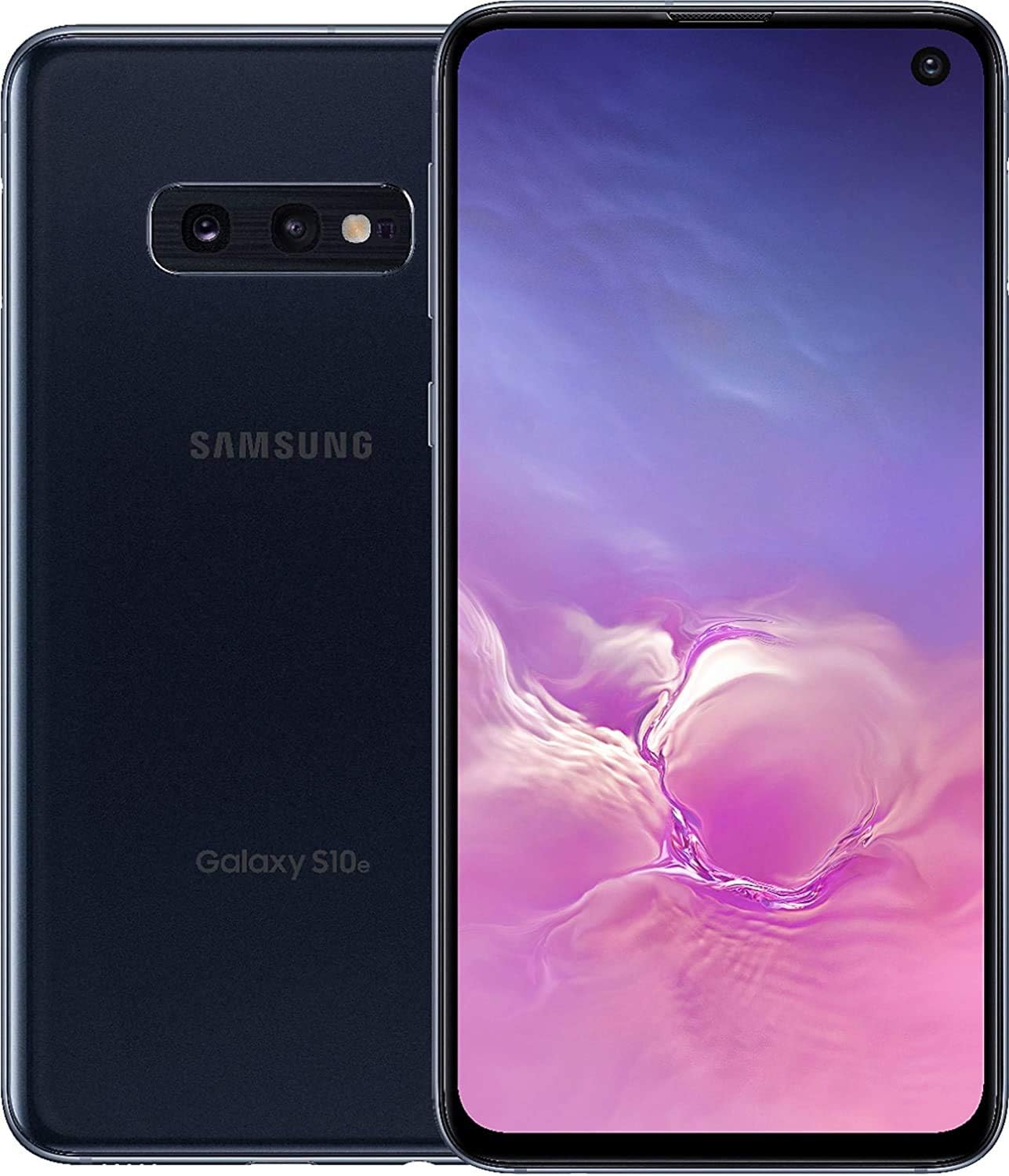 Samsung Galaxy S10e (128GB, 6GB) 5.8″ AMOLED 4G LTE T-Mobile G970 (Prism Black) (Renewed)