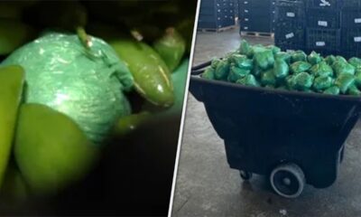 More than M of meth concealed in shipment of peppers seized at Texas-Mexico border