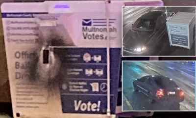 Devices used in Portland, Vancouver ballot box fires had ‘Free Gaza’ and ‘Free Palestine’ message: report