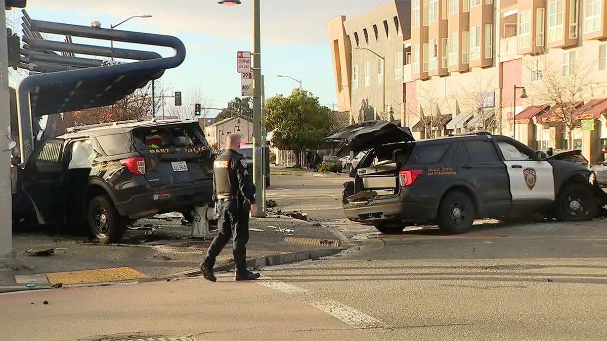 Crash at West Oakland station