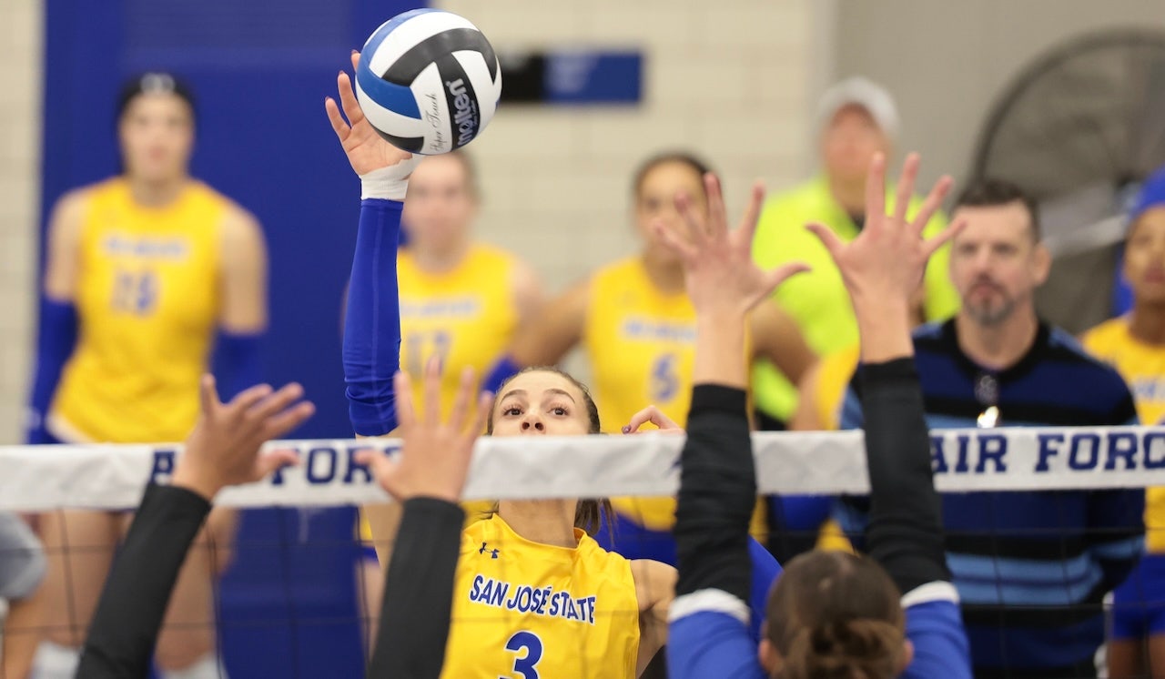 Who is Blaire Fleming? SJSU volleyball player dominating female rivals and enraging women's rights groups