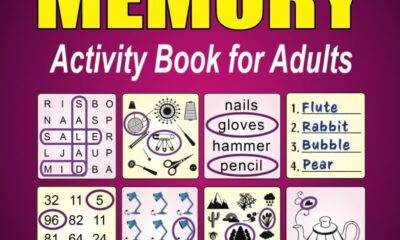 The Easy and Relaxing Memory Activity Book for Adults: Includes Relaxing Memory Activities, Easy Puzzles, Brain Games and More