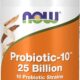 NOW Foods Supplements, Probiotic-10™, 25 Billion, with 10 Probiotic Strains, Dairy, Soy and Gluten Free, Strain Verified, 100 Veg Capsules