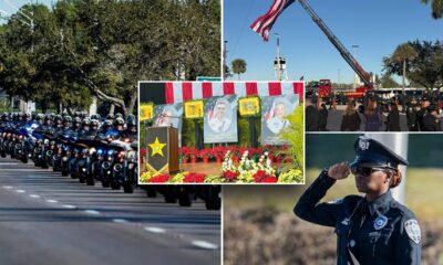 Trump, DeSantis join thousands to mourn 3 Florida deputies killed in roadside crash