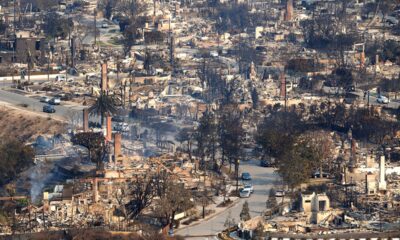 California officials reopen certain Palisades Fire zones, cops to use planes to monitor looting