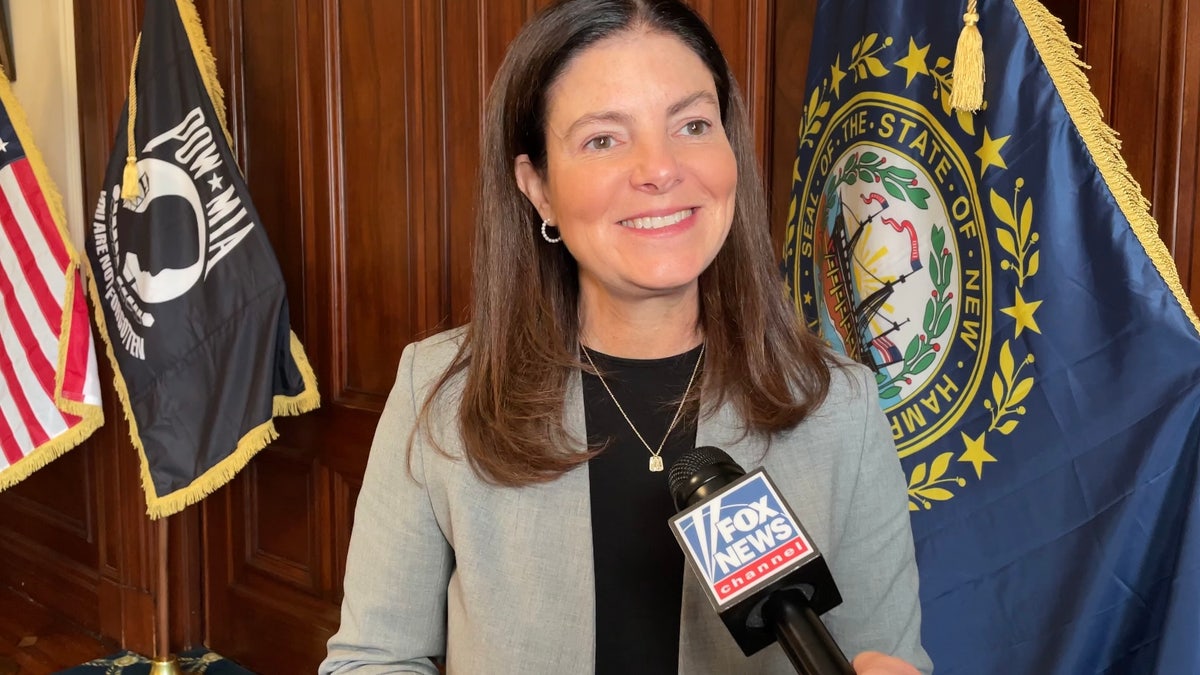 Republican Gov.-elect Kelly Ayotte, a former U.S. senator, is interviewed by Fox News Digital at the State House in Concord, New Hampshire, on Tuesday.