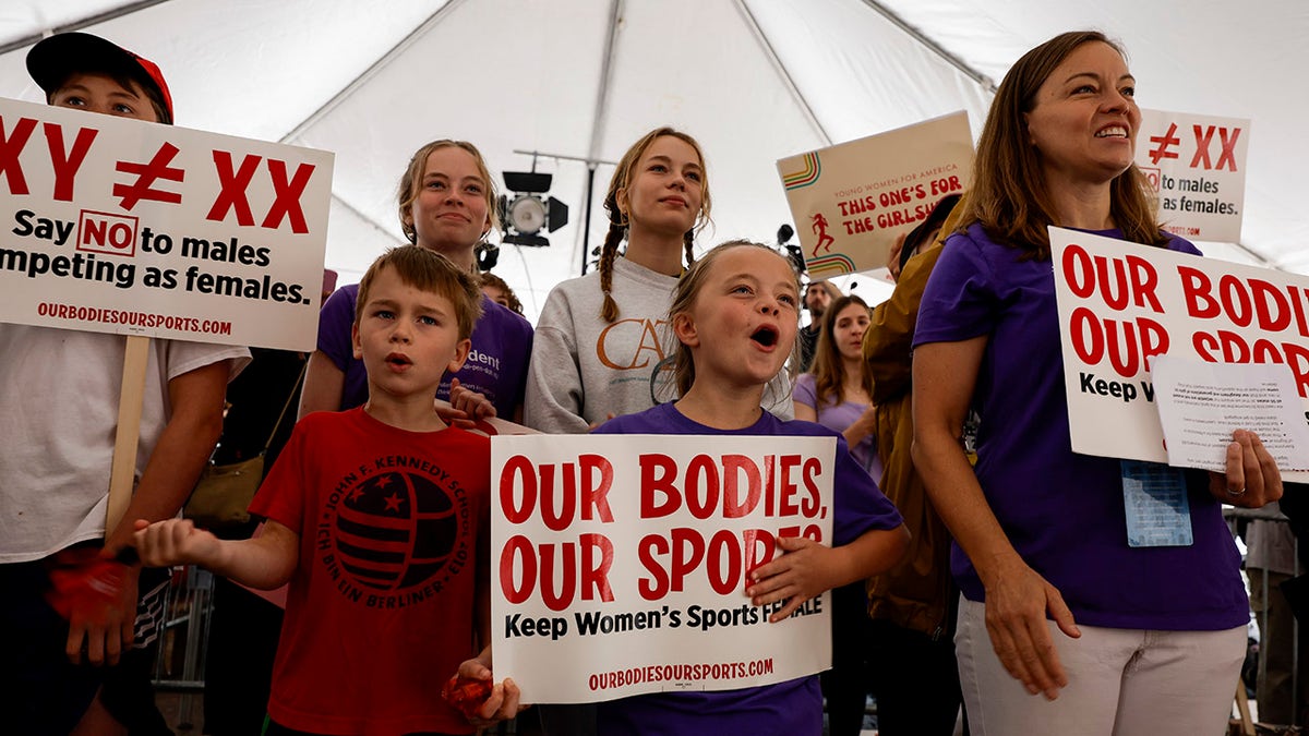 Women's sports protest