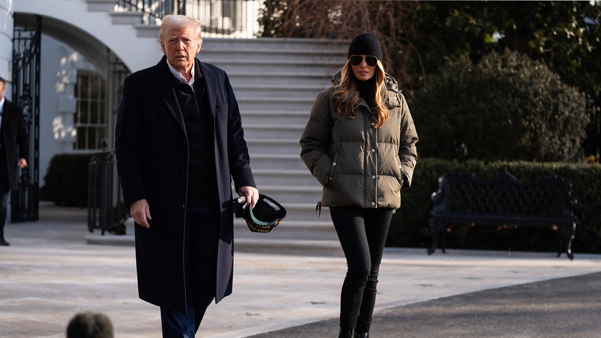 President Donald Trump and Melania Trump