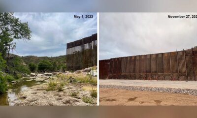 Newly built border wall segment further endangers rare desert fish, conservation organization says