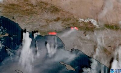 Space satellites track astonishing expansion of deadly California wildfires