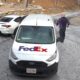 Wild video shows thief brazenly rip package right out of FedEx driver's arms in Massachusetts robbery