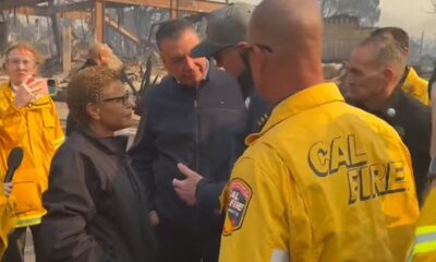 Silent on arrival: LA Mayor Karen Bass refuses to answer questions for her absence as wildfires ravage city