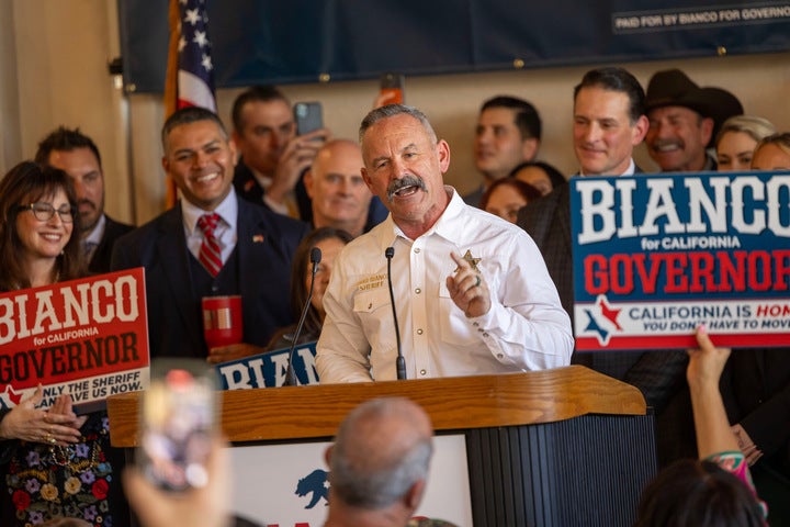 Trump supporting California sheriff launches Republican run for governor in race to succeed Newsom