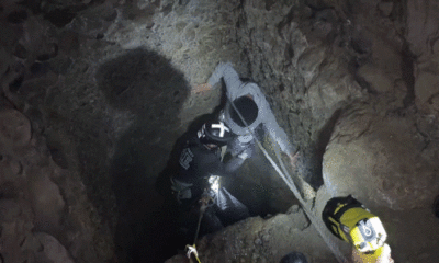 Crews rescue teen from 50-foot-deep California mineshaft: Watch