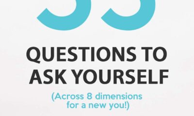 55 Questions to ask yourself, Across 8 Dimensions For A New You!