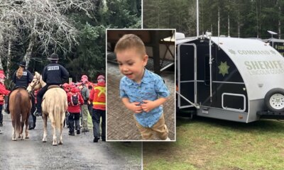 Oregon boy, 2, goes missing from family front yard, sparking massive search