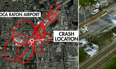 Small plane crash in Boca Raton, Florida kills 3, police say