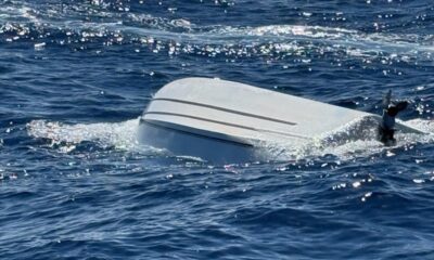 Coast Guard rescues 4 passengers from capsized boat off Florida coast; 1 dead, 5 still missing
