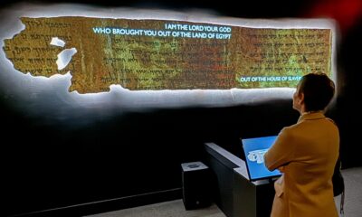 Ancient Ten Commandments fragment of 2,000-year-old manuscript to go on display at Reagan Library