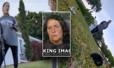 Florida woman points pellet gun at kids fishing near backyard, threatened to 'blow their heads off': officials