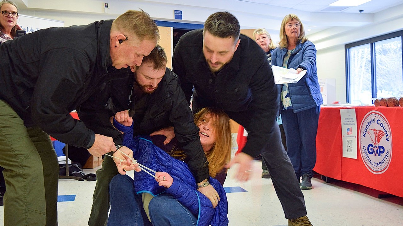 Private security guards who dragged Idaho woman from town hall meeting hit with charges