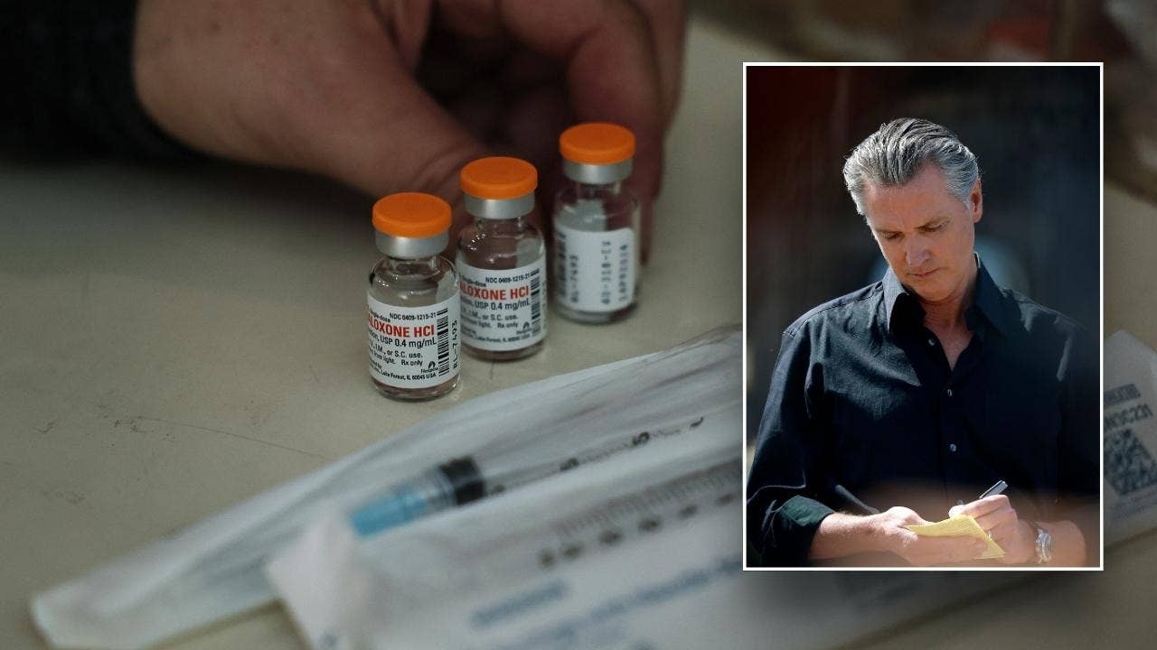 Newsom makes generic  Narcan available after pro-drug policies push 'safe' use