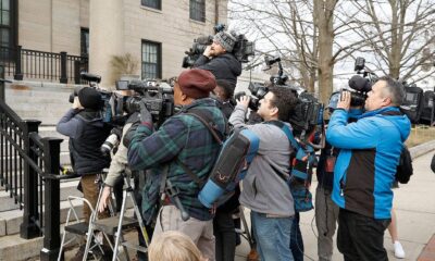 True crime reporters blocked outside courthouse where Karen Read is on trial file First Amendment lawsuit