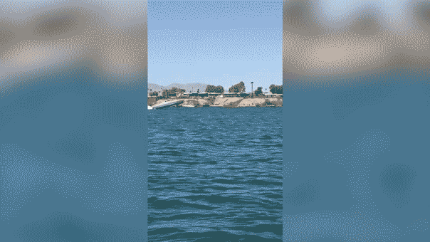 Wild video shows speedboat crash after flying through air at popular Arizona lake Wild video shows speedboat crash after flying through air at popular Arizona lake