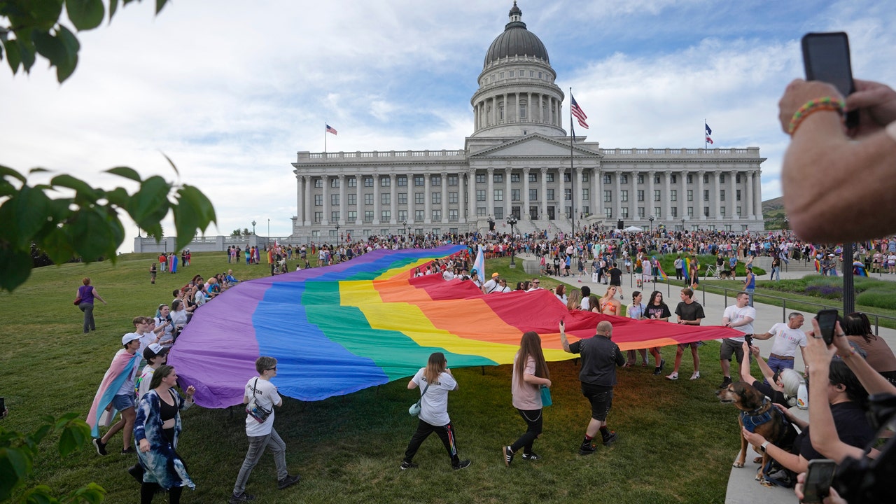 Blue cities adopt Pride flags as official symbols in bid to skirt red-state laws