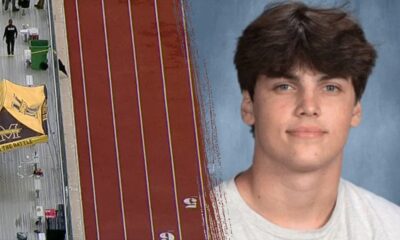 Surveillance video shows fatal stabbing of Austin Metcalf at Texas track meet, officials say