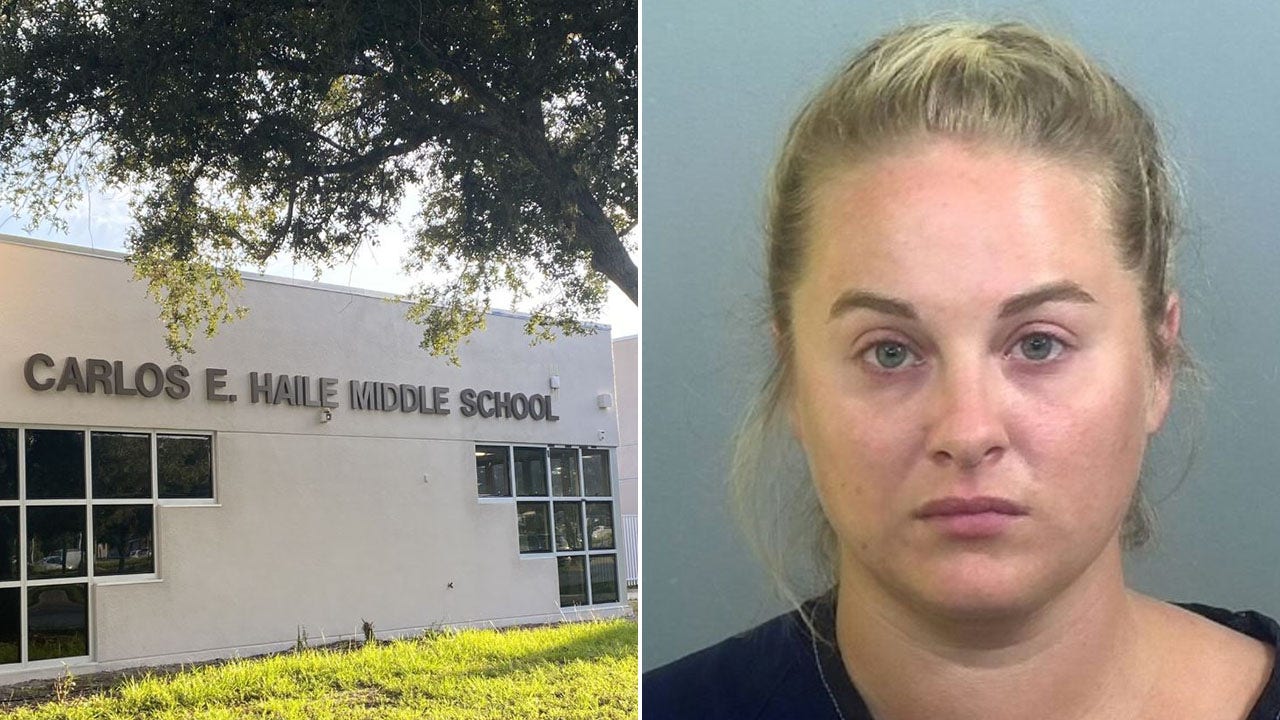 Florida teacher, 28, accused of sending lewd photo to middle school student via social media