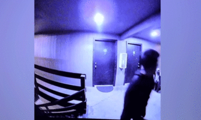 Suspected Tren de Aragua gang members terrorize apartment complex in shocking doorbell video