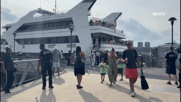 Mega-yacht with 400 passengers crashes into New York City dock, injuring nearly a dozen