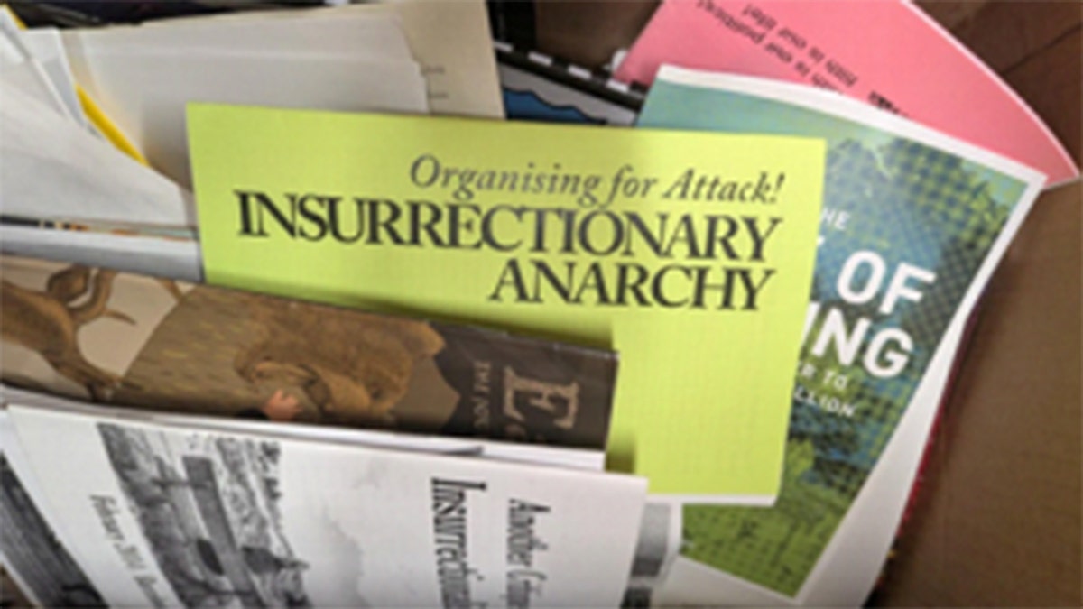"Insurrectionary Anarchy" propaganda flyer