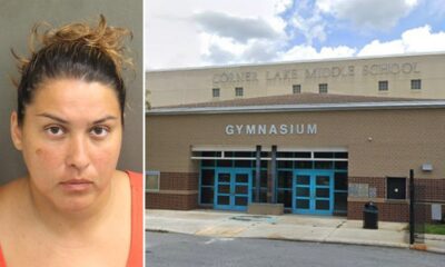 Married Florida math teacher, 32, accused of classroom sex with student during lunchtime