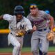 Amateur baseball player makes ingenious play to avoid potential double play