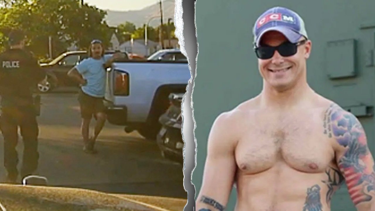 Triple murder suspect dad seen in police footage days before daughters found dead