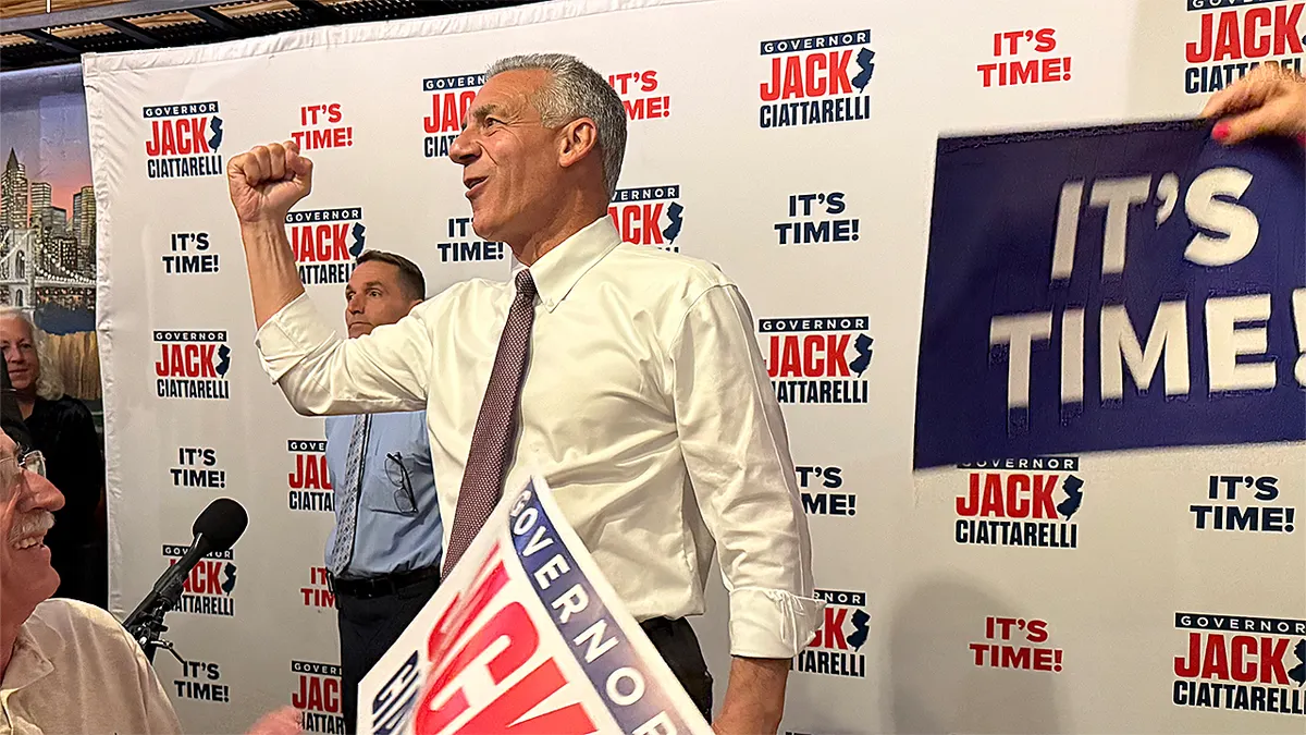 Republican nominee for governor in New Jersey Jack Ciattarelli