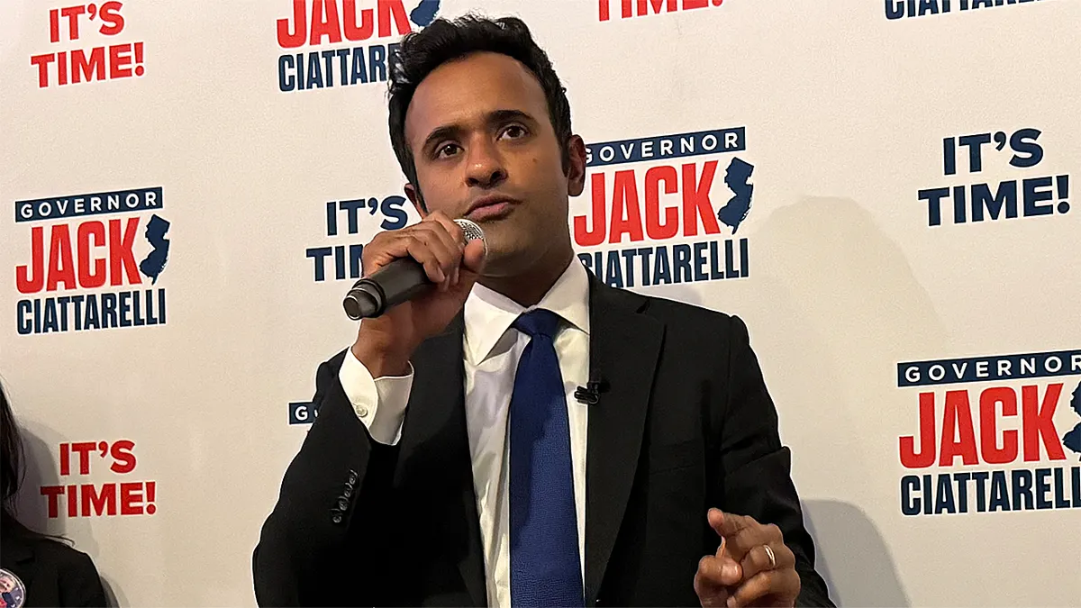 Vivek Ramaswamy in New Jersey