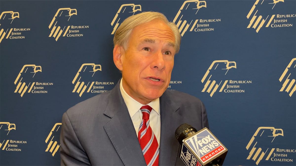 Texas Gov. Greg Abbott speaks with Fox News Digital, in Las Vegas, Nevada on Sept. 5, 2024