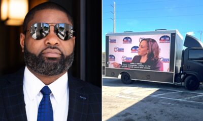 Byron Donalds’ gubernatorial campaign to deploy trolling video truck outside of Kamala Harris Miami event