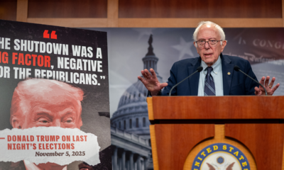 Sanders calls out 8 Senate Democrats for ‘very, very bad vote’ on government funding measure