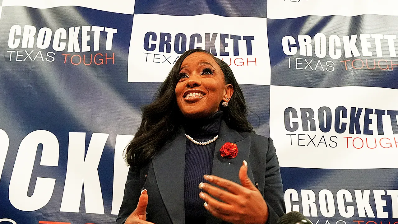 Crockett faces blowback from GOP, Hollywood for far-left agenda, media presence after launching US Senate bid