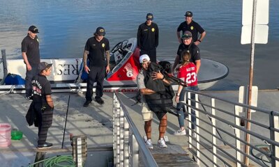 Lost pooch swept out to sea rescued off California coast after dramatic search, use of proven technology