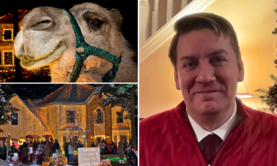 ‘Christmas Lawyer’ who went to war with HOA spends windfall on holiday cheer