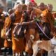 Buddhist monks walking 2,300 miles from Texas to DC go viral with 1M+ social media followers