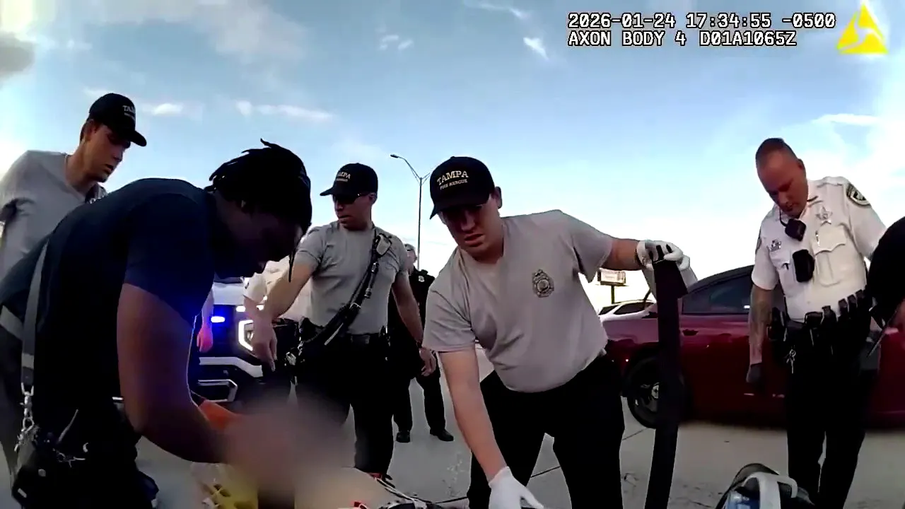 Florida deputies race to save 4-year-old who stopped breathing and had no pulse on interstate, video shows