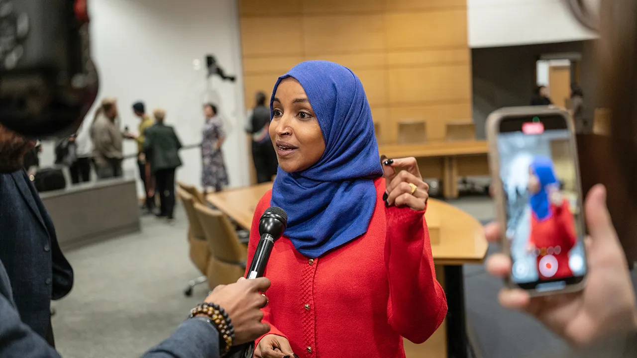 Ilhan Omar refers to ‘US God—- States’ during impassioned remarks about ICE